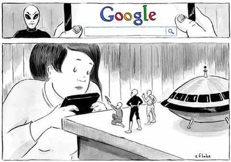 Illustratore cos’è per te un motore di ricerca?