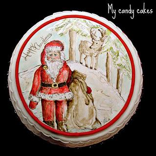 Merry Christmas cake