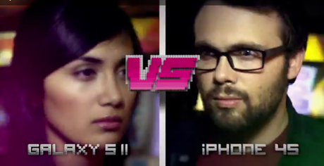 Divertente spot Galaxy S2 Vs iPhone 4S