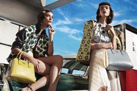 Prada \\ Spring // 2012 Ad Campaign || Katryn Kruger & Meghan Collison by Steven Meisel ||