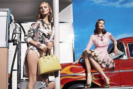 Prada \\ Spring // 2012 Ad Campaign || Katryn Kruger & Meghan Collison by Steven Meisel ||