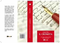 E’ uscito il libro: “IL CRONISTA” di Gaetano Rizza