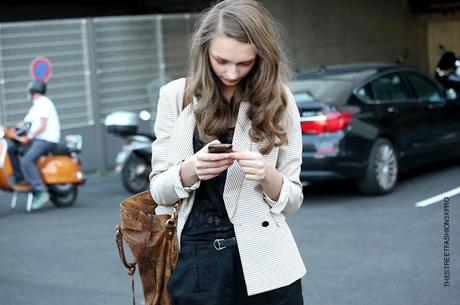 In the Street...Models Off-Duty, Paris