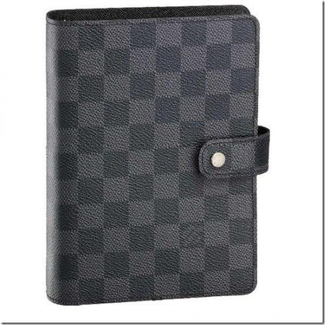 g-porta agenda   Louis Vuitton - damier nero   idea regalo   Natale