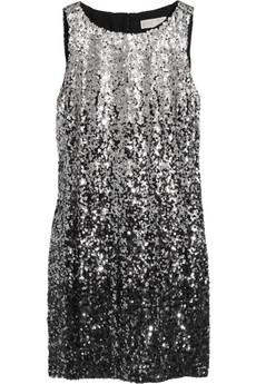 MICHAEL MICHAEL KORS Sequined degradé mini dress