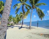 La spiaggia del Radisson Blue resort, nadi