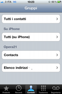 Sincronizzare la Rubrica e i Contatti di iPhone con GMail