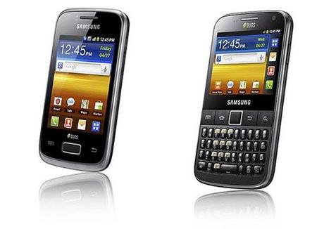 Samsung presenta i dual SIM Android: Galaxy Y Duos e Galaxy Y Pro Duos