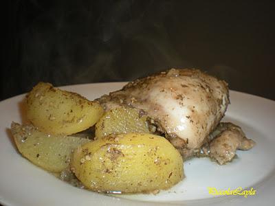 Pollo allo Zathar nel sacco