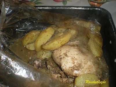 Pollo allo Zathar nel sacco