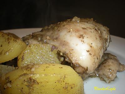 Pollo allo Zathar nel sacco