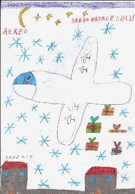 Babbo Natale sull'aereo