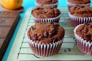 MUFFINS ARANCIA E CIOCCOLATO