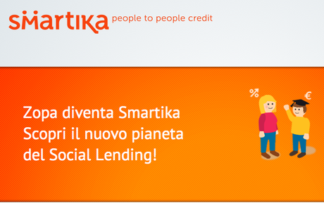 Zopa diventa Smartika, finalmente riparte il Social Lending