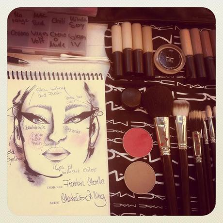 MAC Face Charts SS 2012