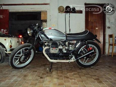 Lefatteincasa : Guzzi V50  by Cannone