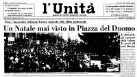 1960 Natale in piazza come oggi