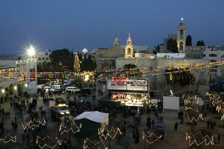 Centoventimila visitatori a Betlemme nella notteo della Vigilia