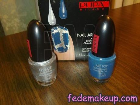 Review Nail Art Kit 920 Silver Grey Blue di Pupa