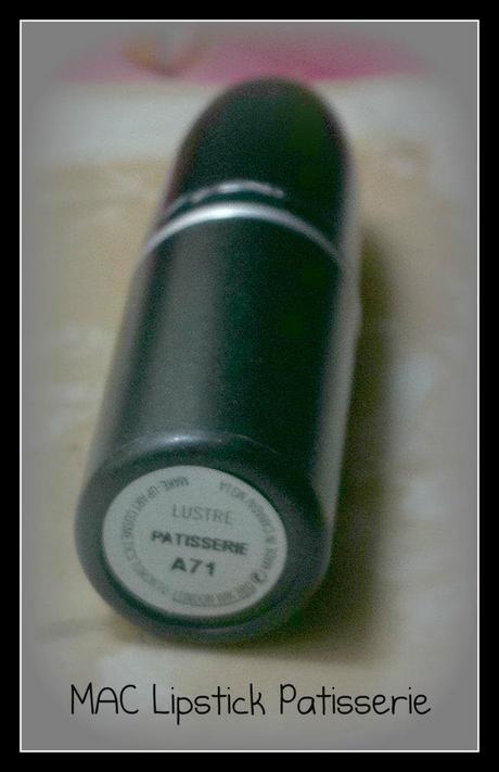 MAC Lipstick Patisserie Review