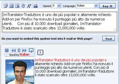 ImTraslator2 ImTranslator: il Traduttore che ti legge a voce le pagine tradotte