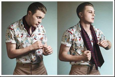 Micheal Pitt is the New Face of Prada Men S/S 2012 Ad Campaign