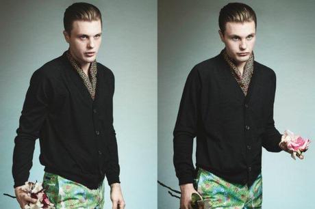 Micheal Pitt is the New Face of Prada Men S/S 2012 Ad Campaign