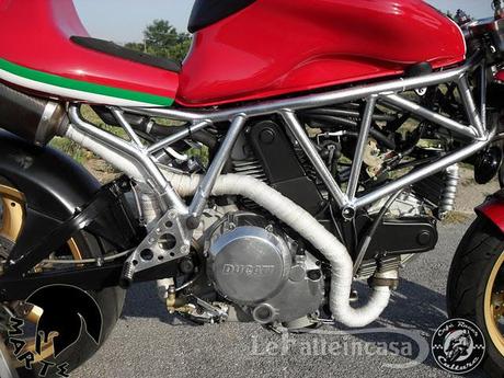 Lefatteincasa : Ducati SS750 by Marte