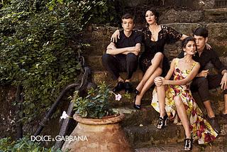 Foto di famiglia per Dolce e Gabbana