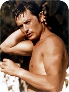 Le foto di Alain Delon il bello del cinema francese.