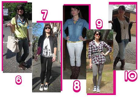 100 outfits of 2011