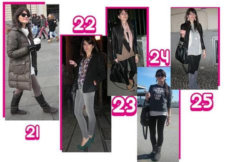 100 outfits of 2011