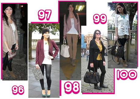 100 outfits of 2011