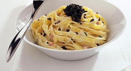 tagliatelle caviale