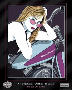 Motorcycle Art - Scott Jacobs