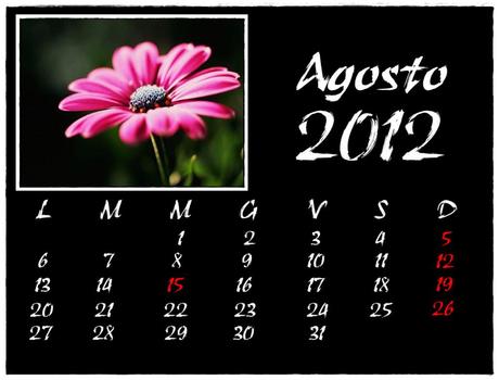IL MIO CALENDARIO 2012