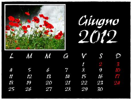 IL MIO CALENDARIO 2012