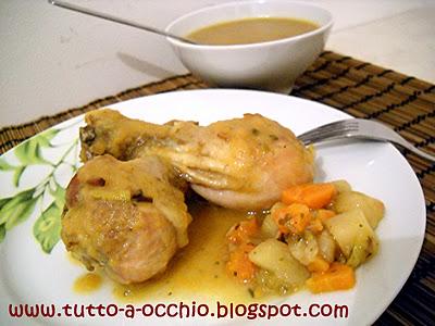 A Babbo Natale piace la cucina - Cosce di pollo con crema ...