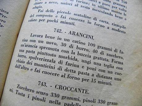 Da un vecchio libro di ricette. Biscotti all’arancia detti arancini