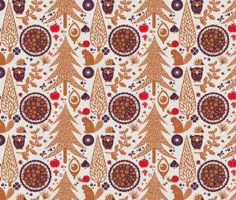 EVERGREEN HOLIDAYS PATTERNS DAL SITO DI SPOONFLOWER