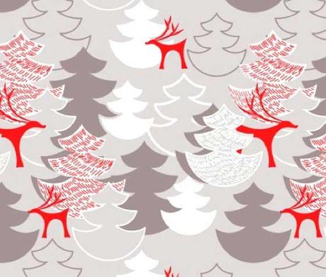 EVERGREEN HOLIDAYS PATTERNS DAL SITO DI SPOONFLOWER