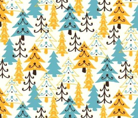 EVERGREEN HOLIDAYS PATTERNS DAL SITO DI SPOONFLOWER