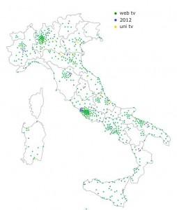 Netizen 2012 - mappa Altratv.tv