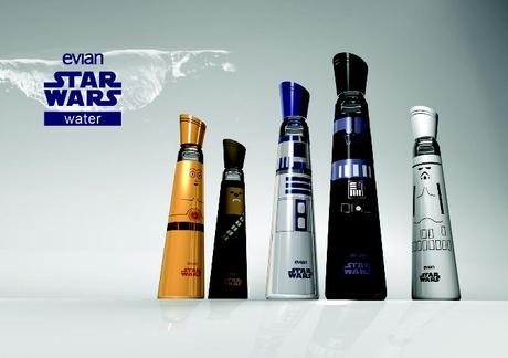 Evian e il packaging Star Wars