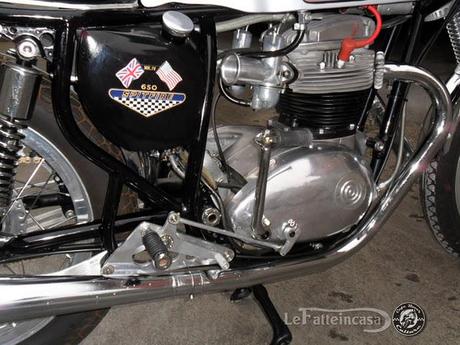 Lefatteincasa : BSA 650 MK4 by Mauromoto