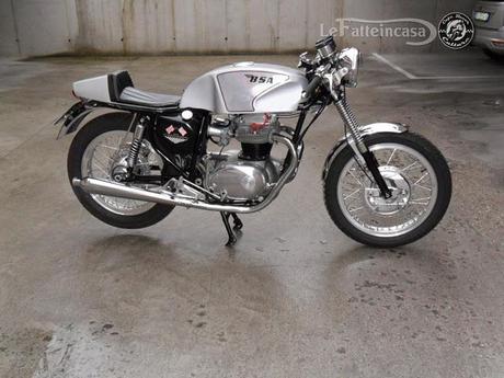 Lefatteincasa : BSA 650 MK4 by Mauromoto