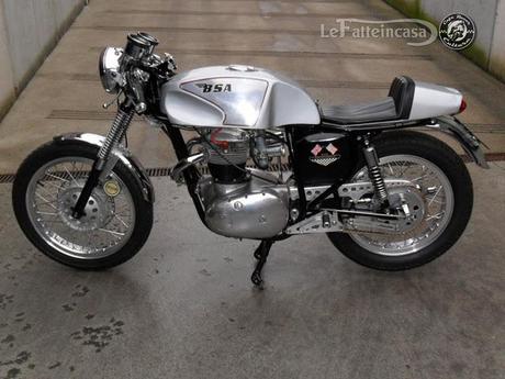 Lefatteincasa : BSA 650 MK4 by Mauromoto