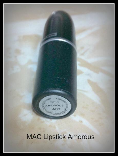 MAC : Lipstick Amorous Review