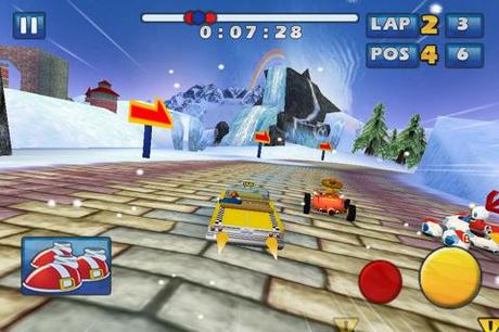Sonic & SEGA All-Stars Racing in offerta gratuita su AppStore