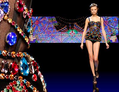 Fireworks in fashion by Dolce & Gabbana